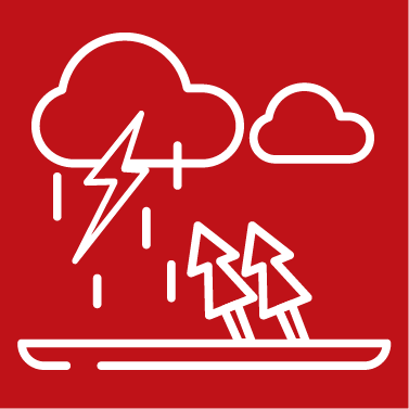 Icône catastrophe naturelle